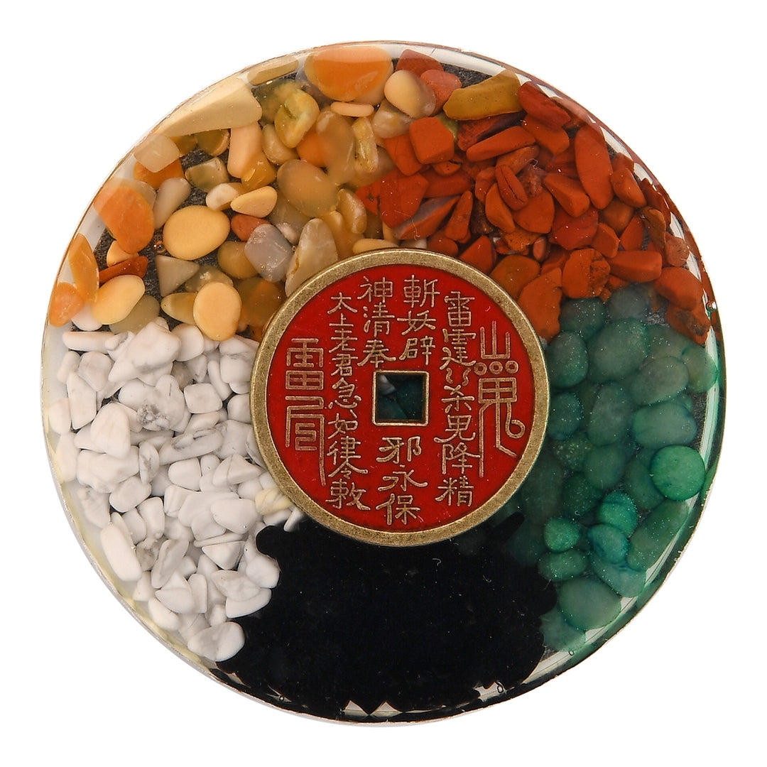 Five Elements Gemstone Display - Let Fortune Find You