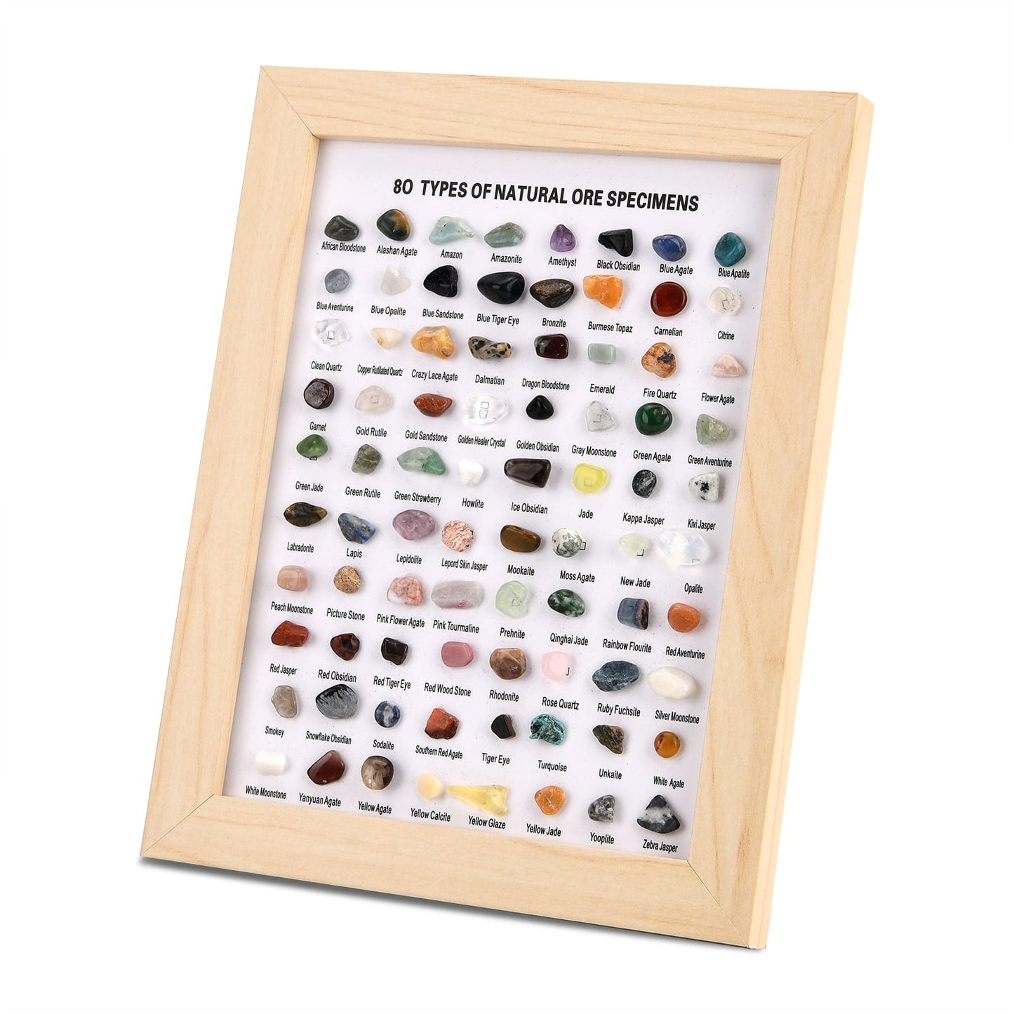 Crystal Collector’s Kit –  80-Piece Educational Display Kit