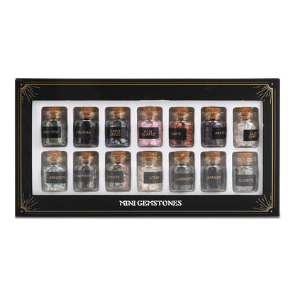 First Altar Crystal Set — 14 Mini Treasures for Easy Rituals