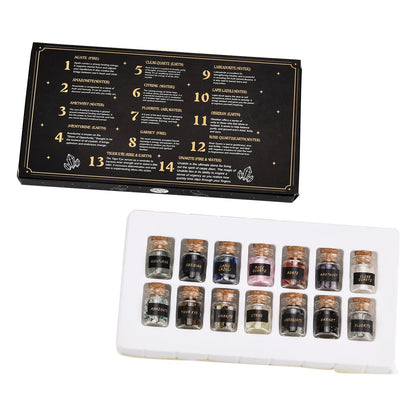 First Altar Crystal Set — 14 Mini Treasures for Easy Rituals