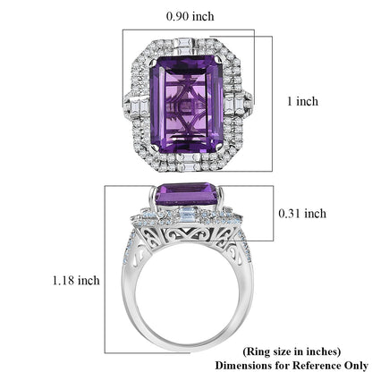 Crowned Oracle Lusaka Amethyst Ring — Authority, Vision & Bold Elegance