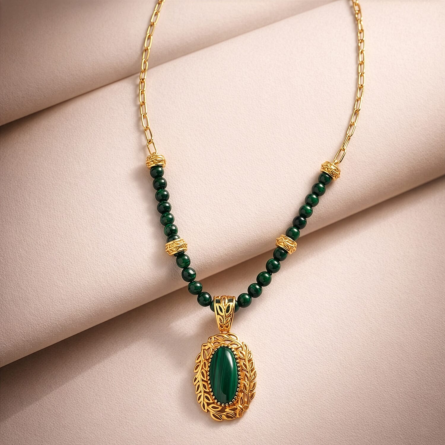 EverTrue Gemstone Tropical Forest Necklace