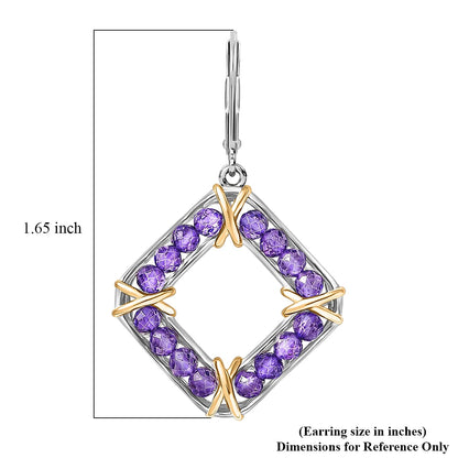 EverTrue Gemstone Beaded Dangle Earrings