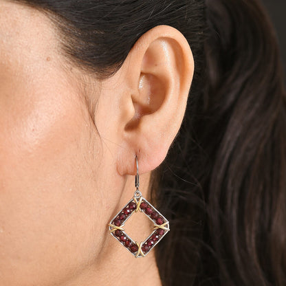 EverTrue Gemstone Beaded Dangle Earrings