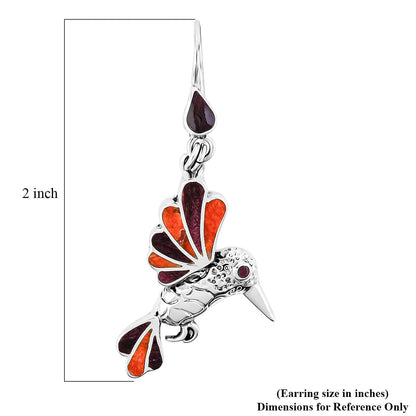 Hummingbird Multi-Gemstone Earrings — Joy, Lightness & Vibrant Expression