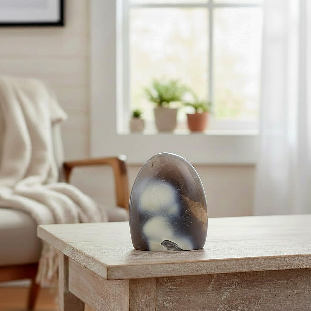 Multi Color Agate Freeform – Vibrant Elegance and Grounding Energy