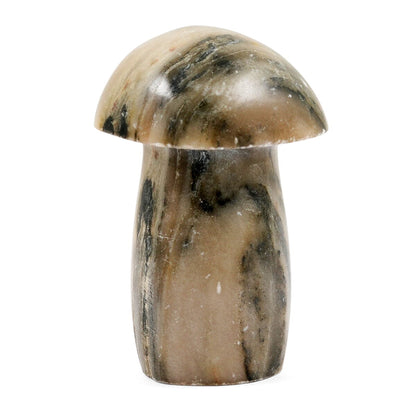 Brown Calcite Mushroom – Rooted in Resilience and Organic Balance