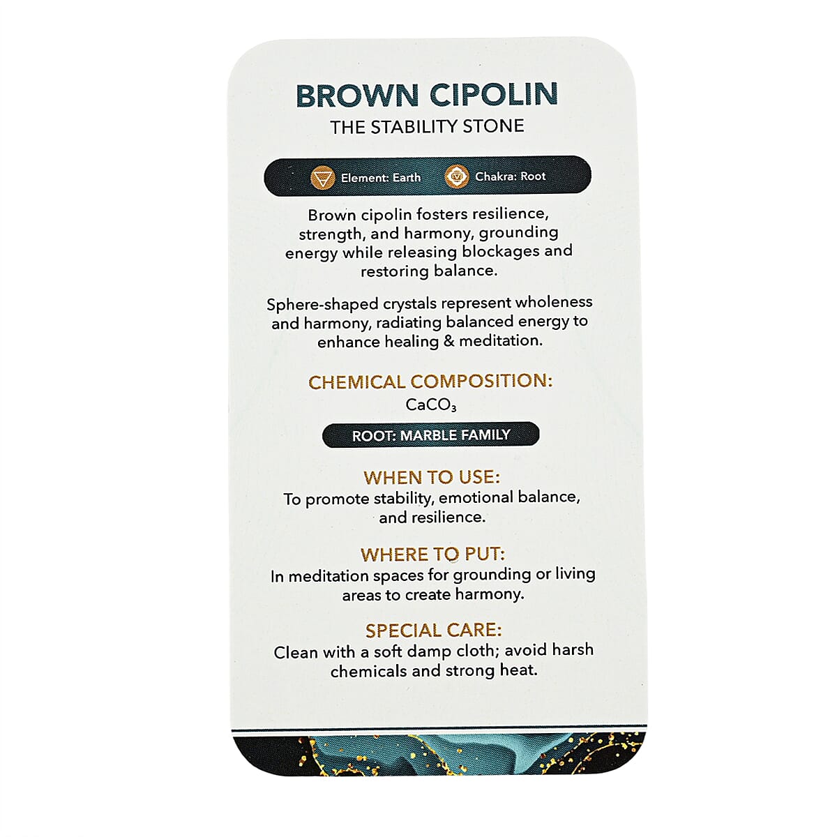 Cipolin Brown Sphere – A Symbol of Enduring Balance and Grounding Energy