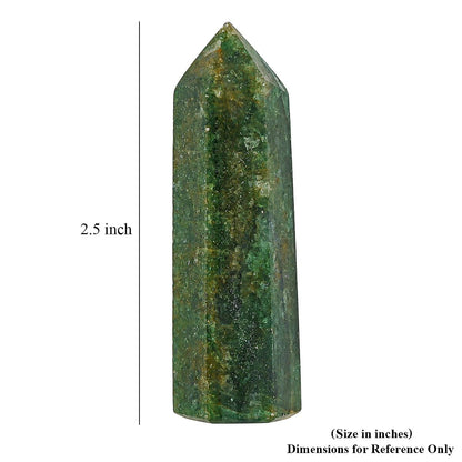 Fuchsite Prism Tower – Natural Elegance and Calming Energy
