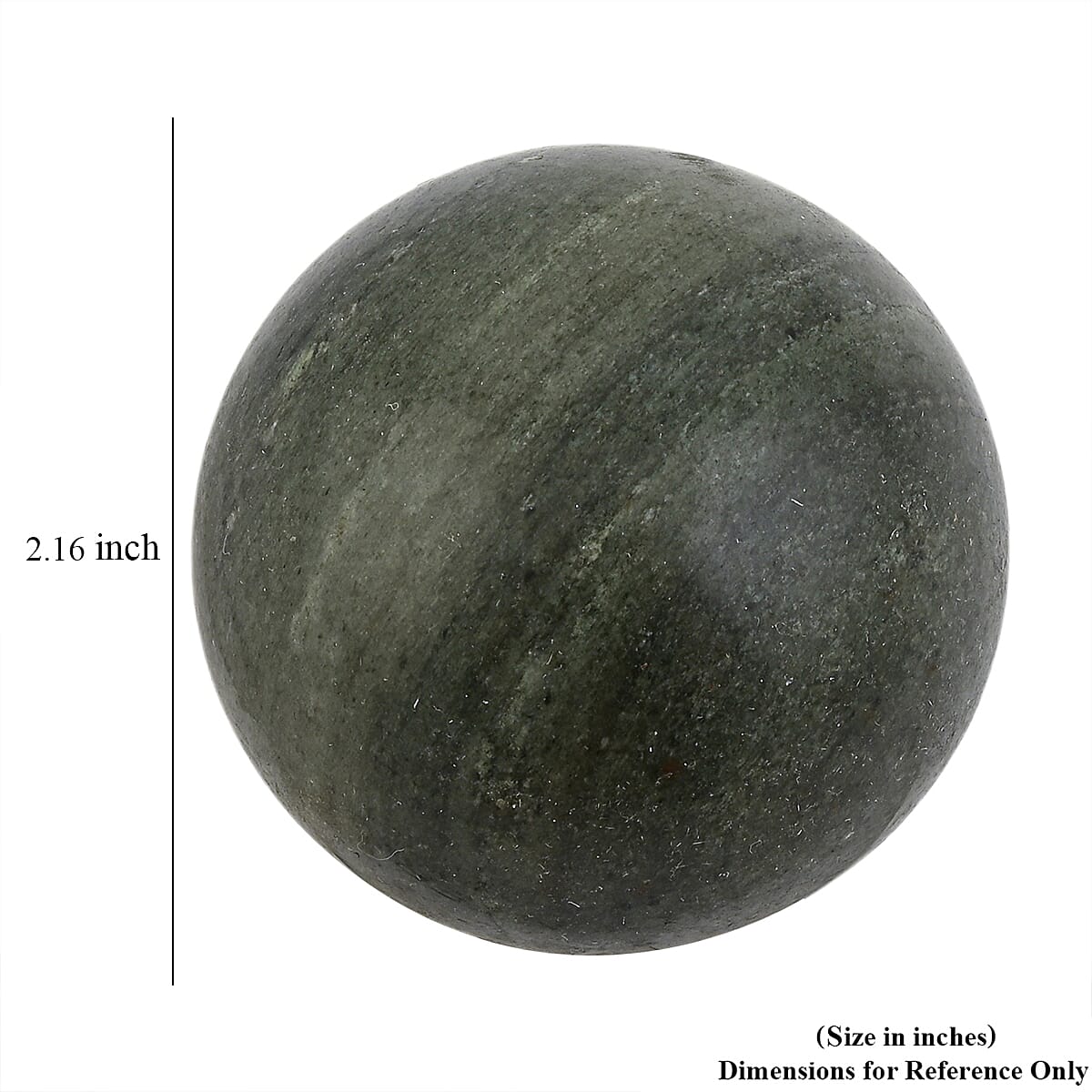 Jasper Green Sphere (Ball) – Grounding Elegance and Natural Energy