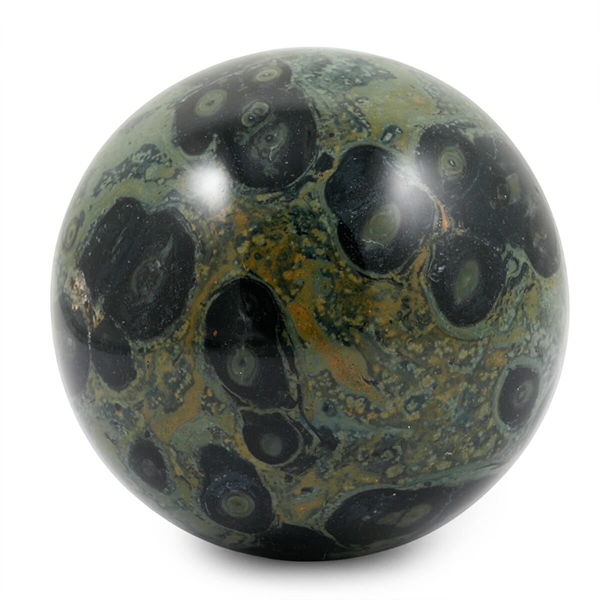 Kambaba Sphere Ball – Grounding Energy and Natural Artistry