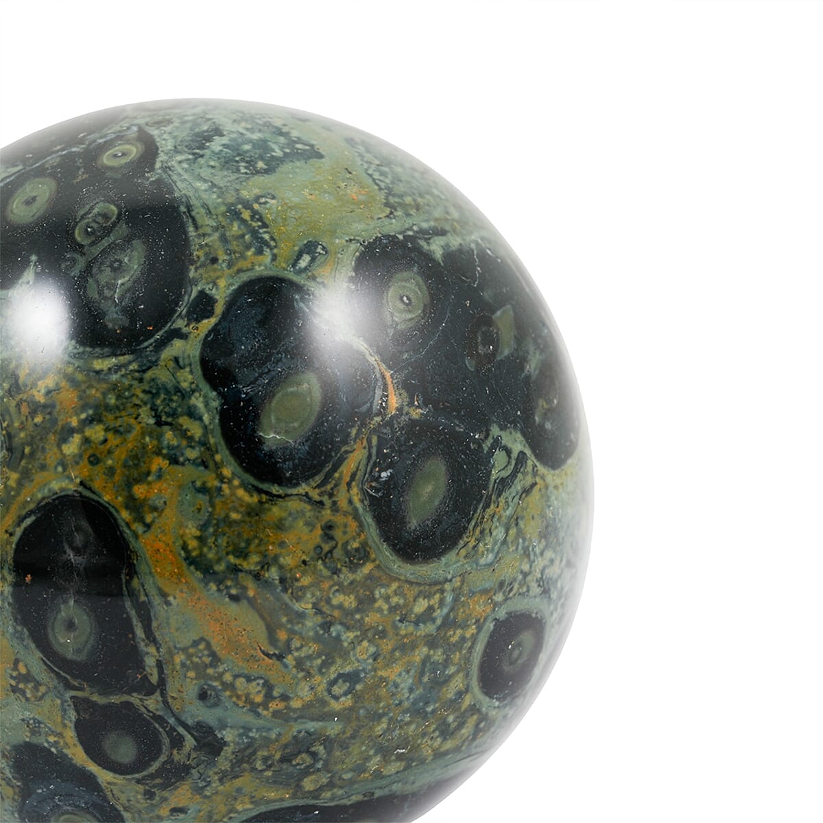 Kambaba Sphere Ball – Grounding Energy and Natural Artistry
