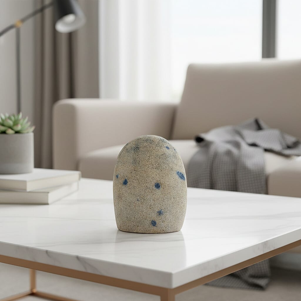 Quartz Blue Freeform – A Stunning Burst of Calm and Clarity