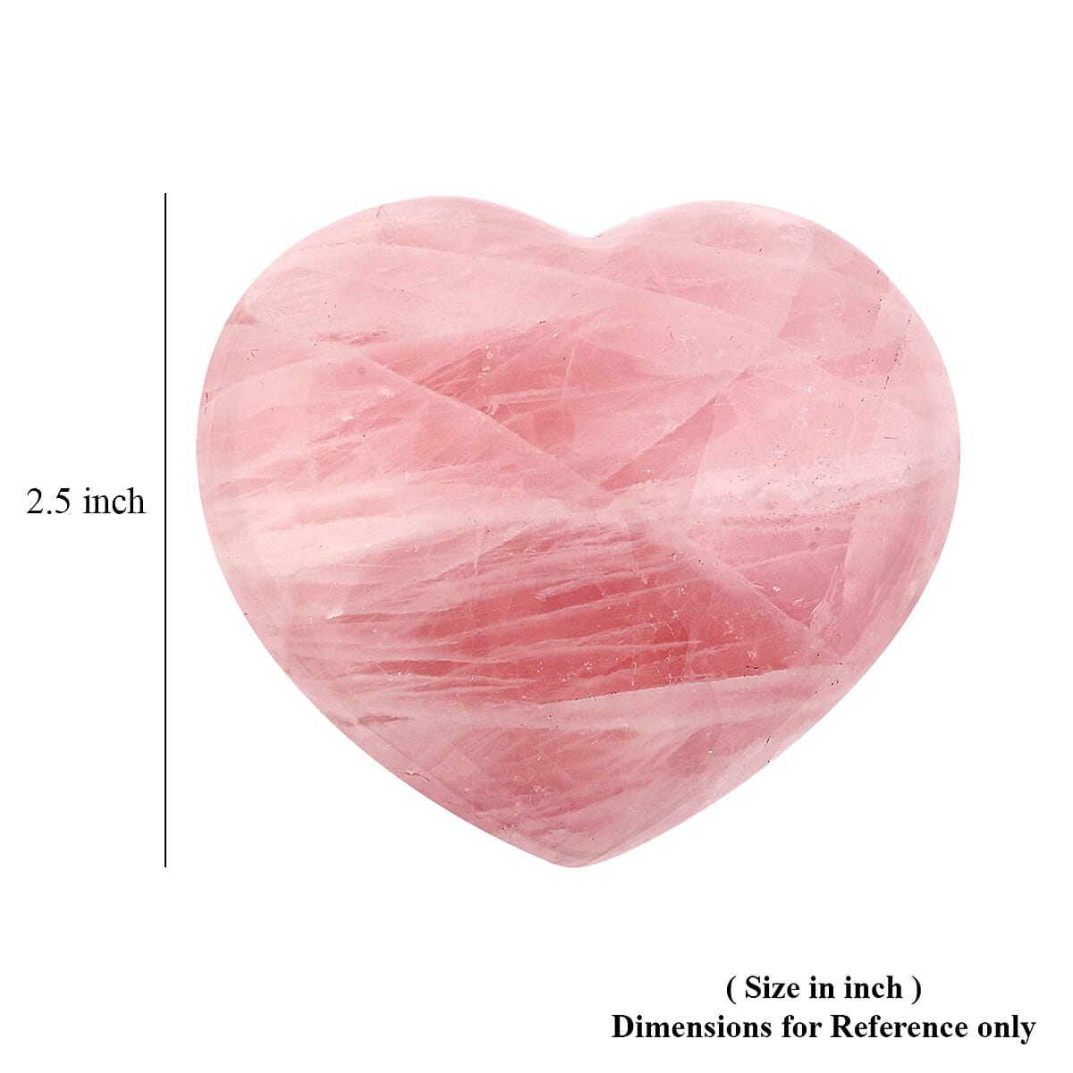 Rose Quartz Heart Shape – A Gentle Touch of Love and Warmth