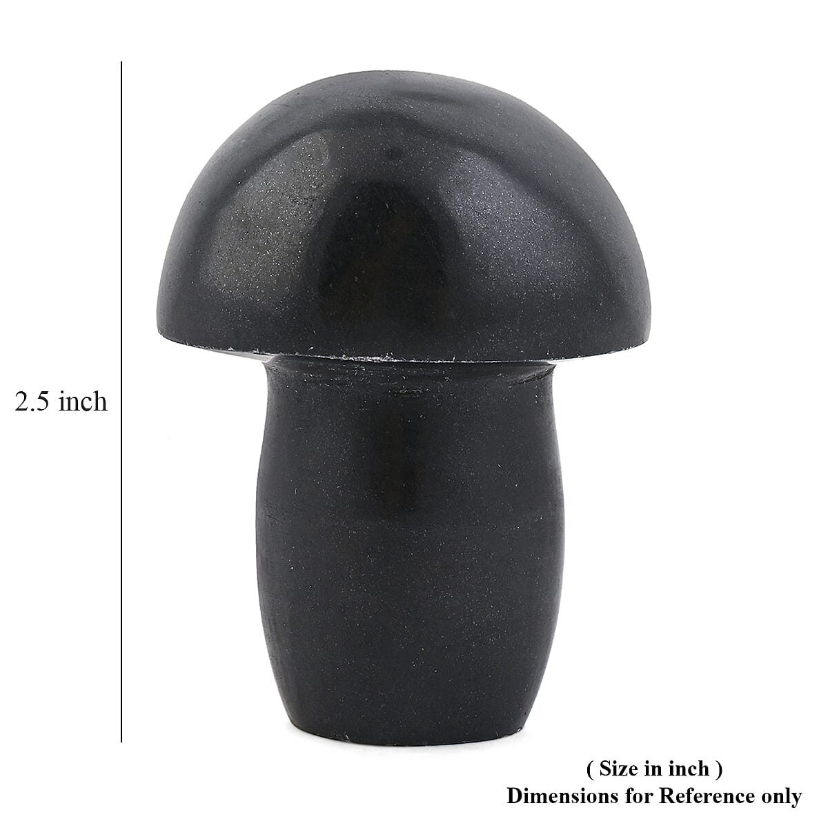 Grounding Basalt Mushroom - Large for Protection and Stability