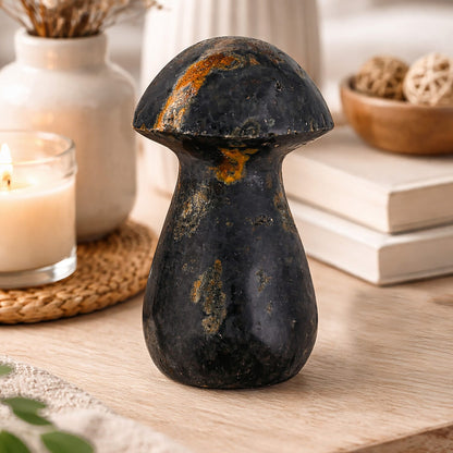 Microcline Mushroom – Nature-Inspired Charm and Grounding Energy