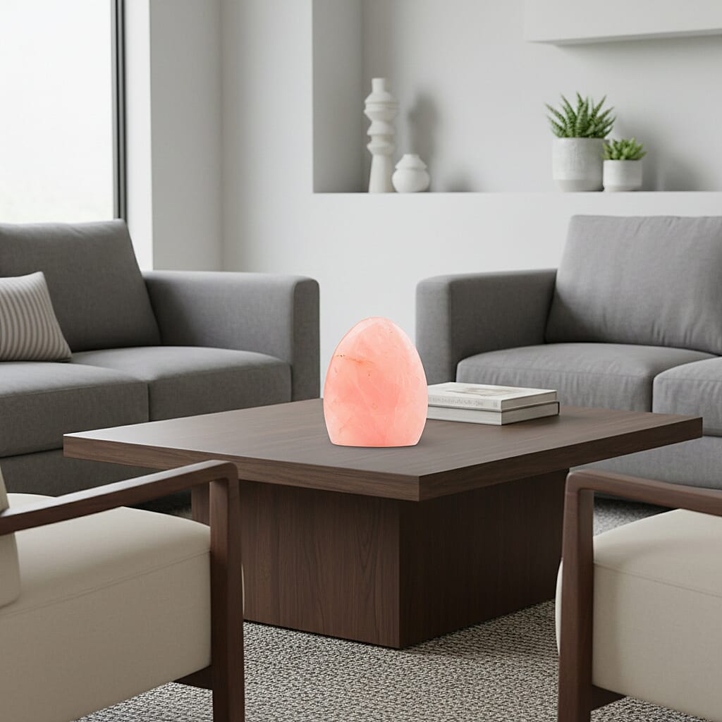 Rose Quartz Freeform – Natural Love and Tranquility