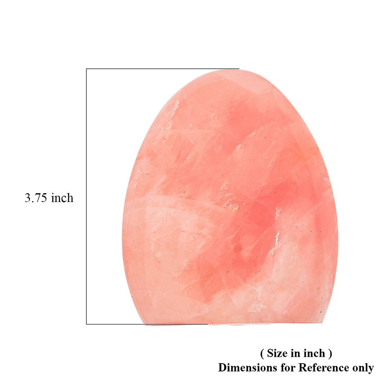 Rose Quartz Freeform – Natural Love and Tranquility