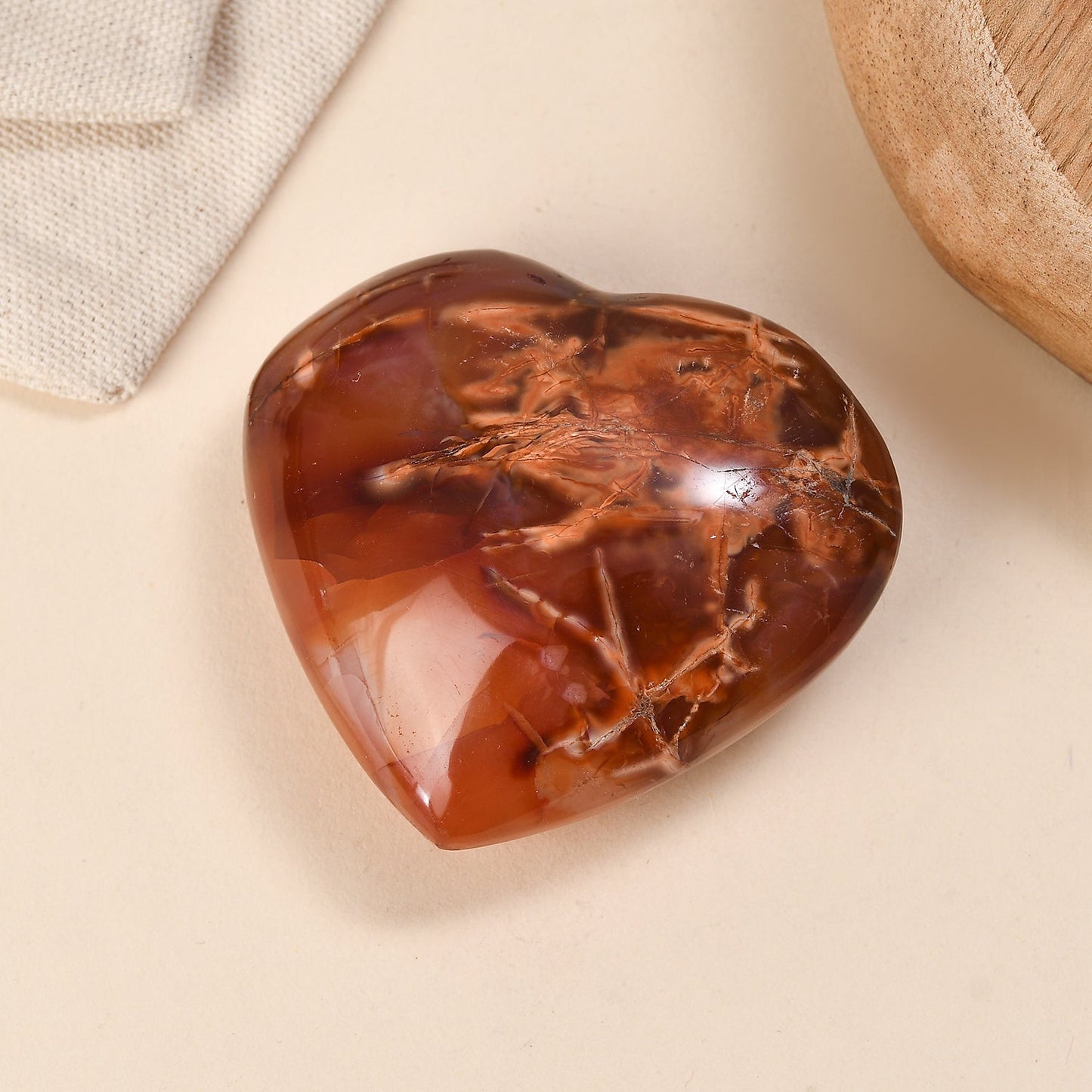 Carnelian Heart of Desire — Ignite Passion and Motivation