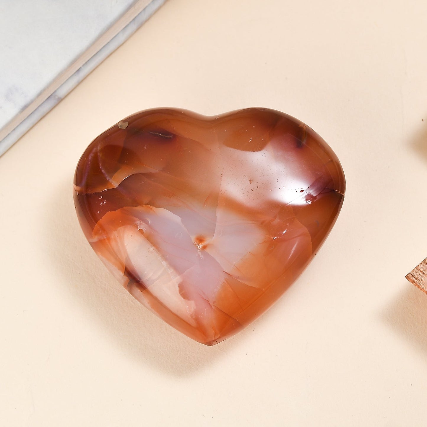 Carnelian Heart of Desire — Ignite Passion and Motivation