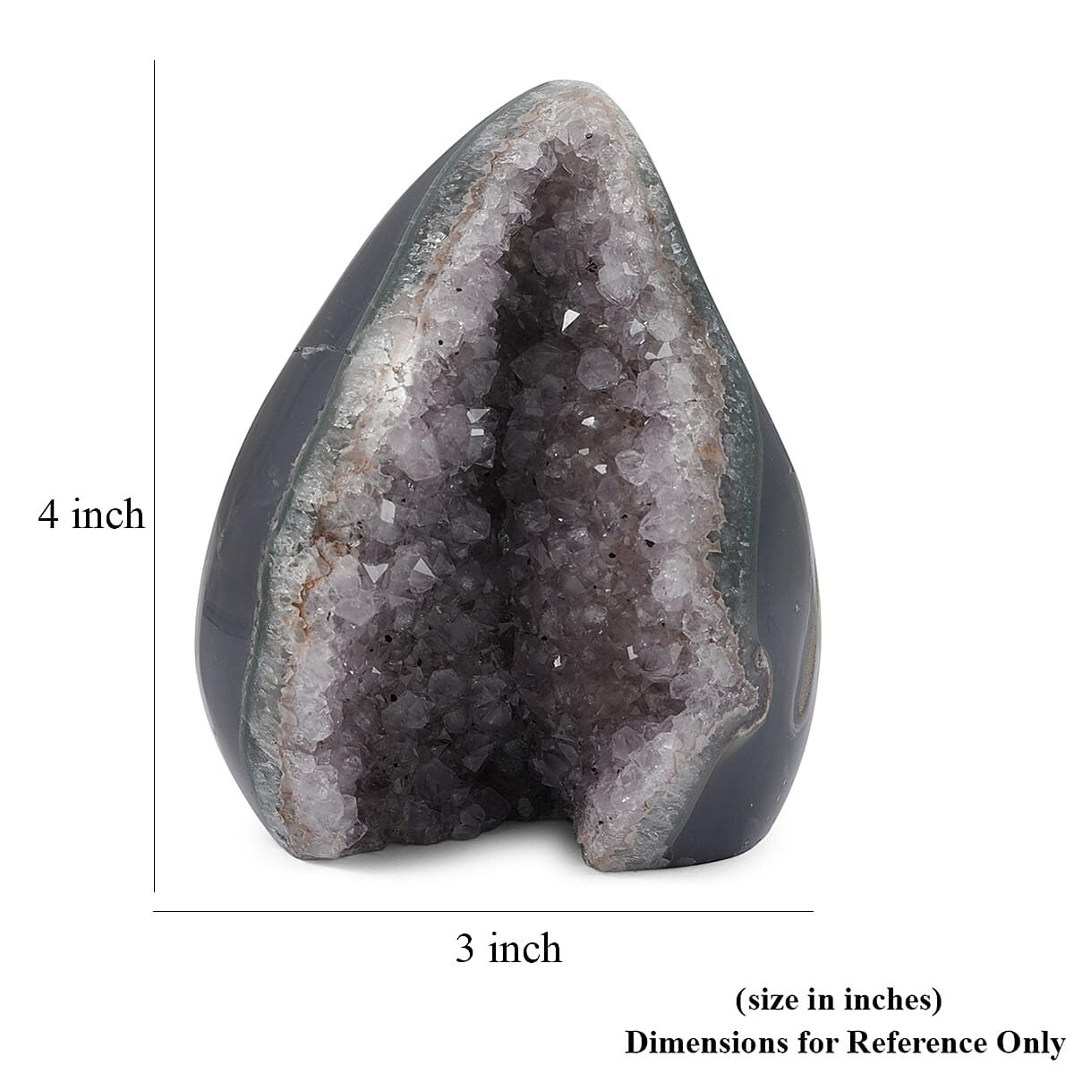 Amethyst Agate Flame – Illuminate Your Path & Elevate Energy