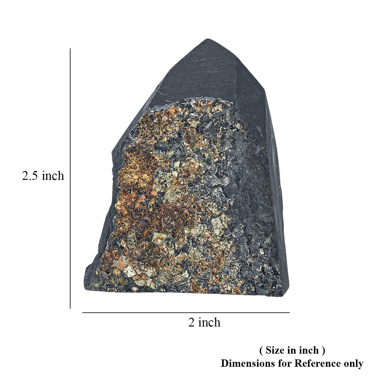 Shungite Pyrite – Grounding Energy & Protection Stone