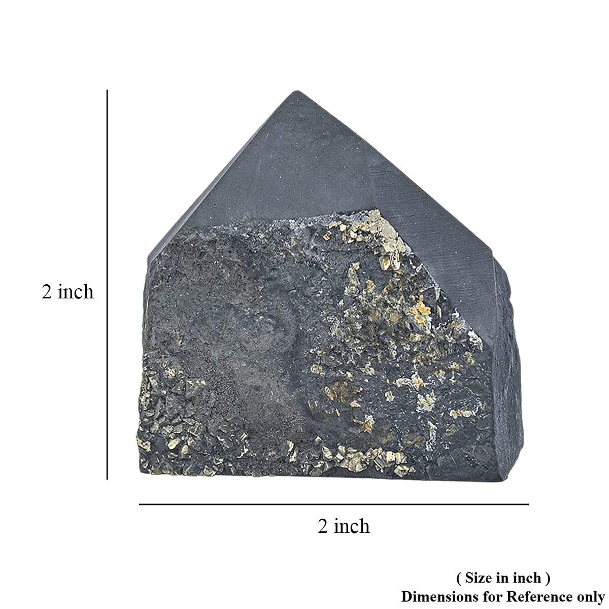 Shungite Pyrite – Grounding Energy & Protection Stone