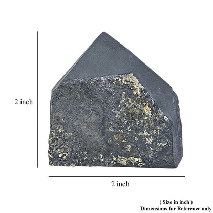 Shungite Pyrite – Grounding Energy & Protection Stone