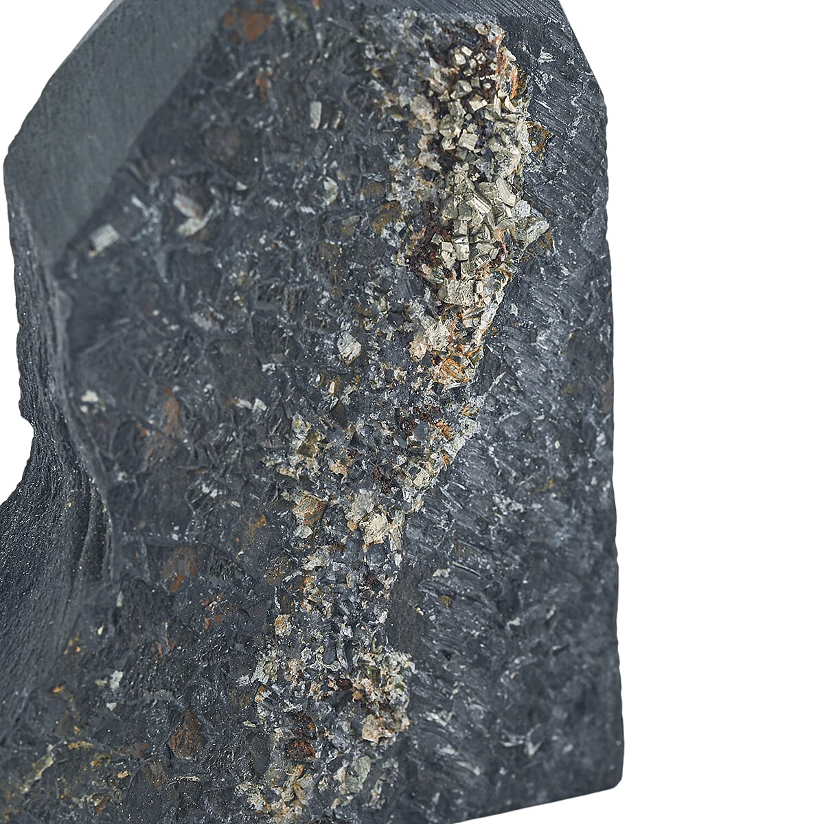 Shungite Pyrite – Grounding Energy & Protection Stone