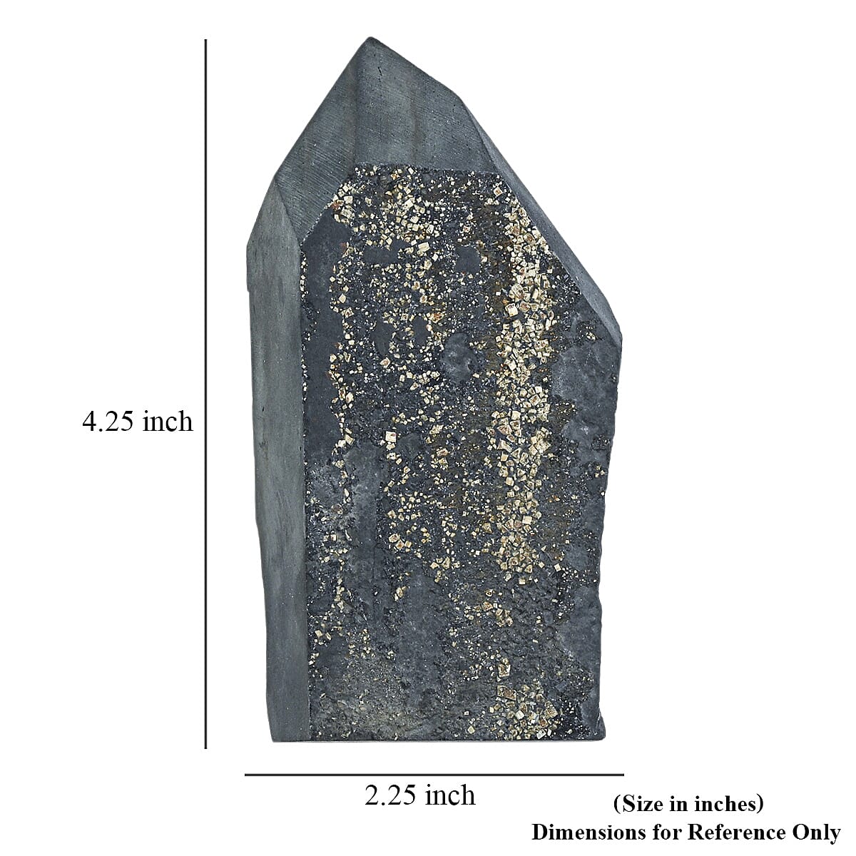 Shungite Pyrite – Grounding Energy & Protection Stone