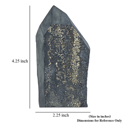 Shungite Pyrite – Grounding Energy & Protection Stone