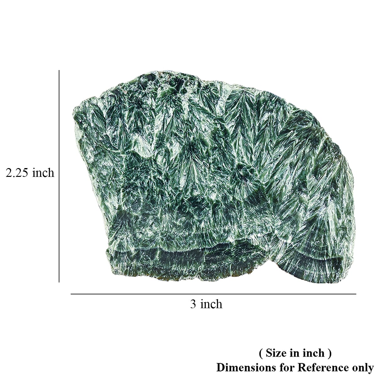 Heart Renewal Seraphinite Crystal
