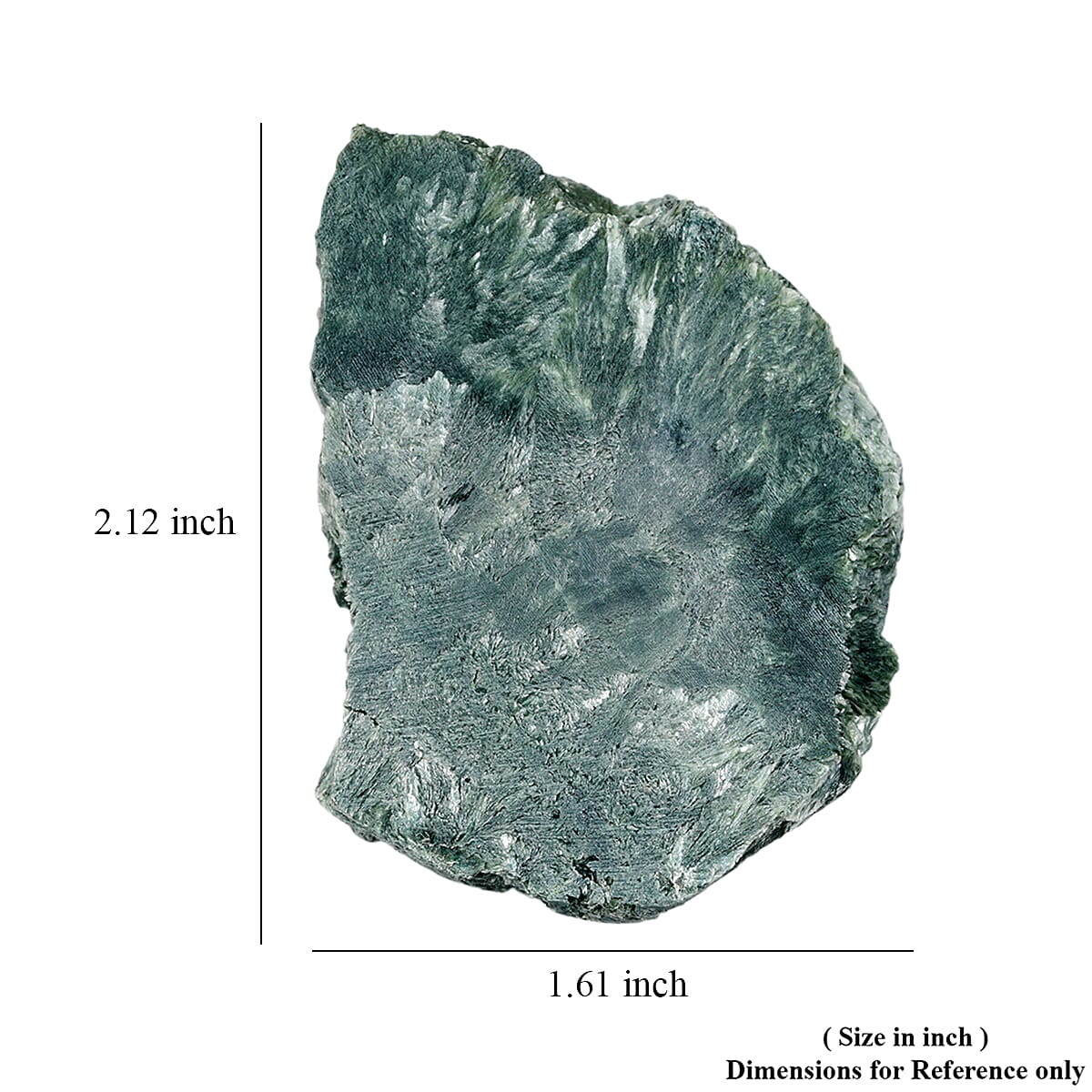 Heart Renewal Seraphinite Crystal