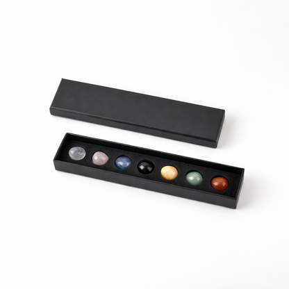 Crystal Mini Eggs Set (7pcs) — Balance & Everyday Energy