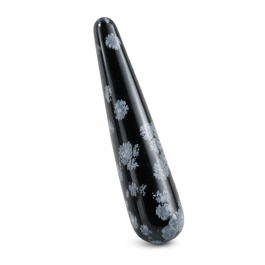 India Gem Massage Wands – Multi-Color Crystals for Healing & Relaxation
