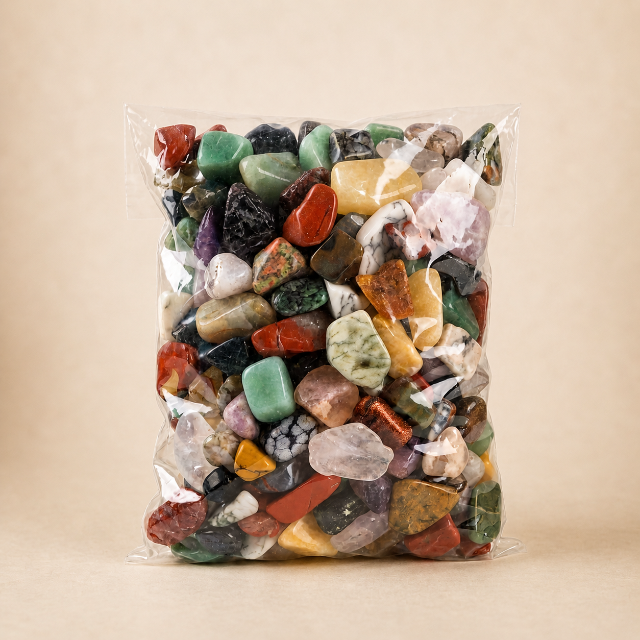 The Complete Crystal Bundle: 1kg Gemstones +FREE Crystal Wisdom Deck Deck