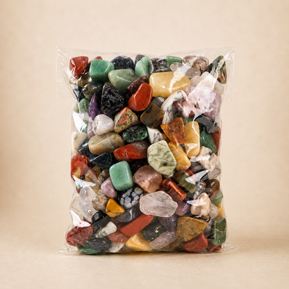 The Complete Crystal Bundle: 1kg Gemstones +FREE Crystal Wisdom Deck Deck