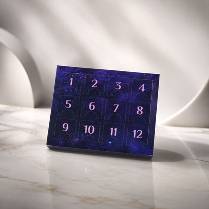 Raw Stone Advent Calendar — 12 Crystal Surprises