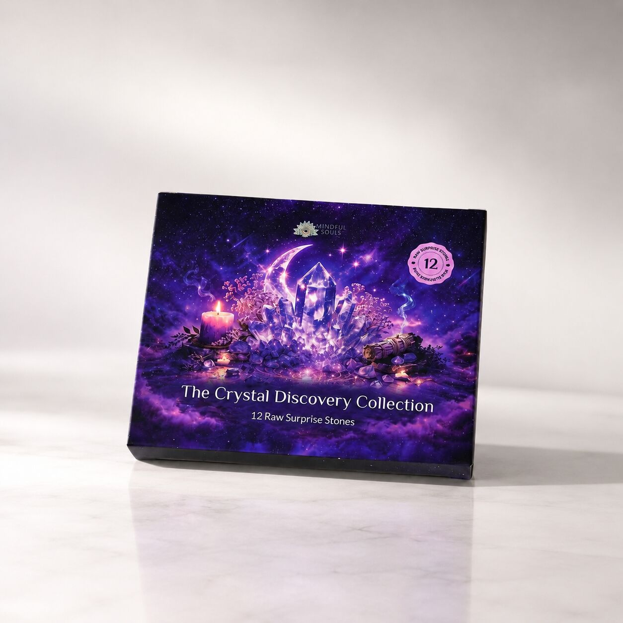 Raw Stone Advent Calendar — 12 Crystal Surprises