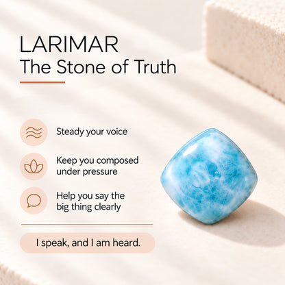 Larimar Bracelet – Sterling Silver with Blue Topaz and Pearls