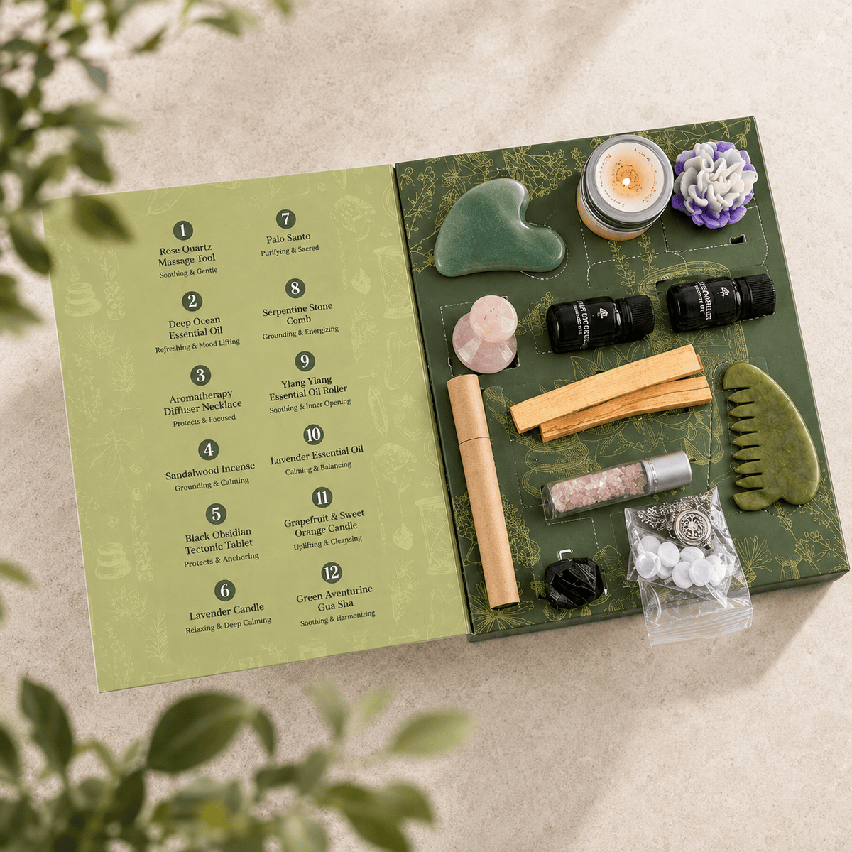 Aromatherapy Calendar: 12 Days of Oils and Candles