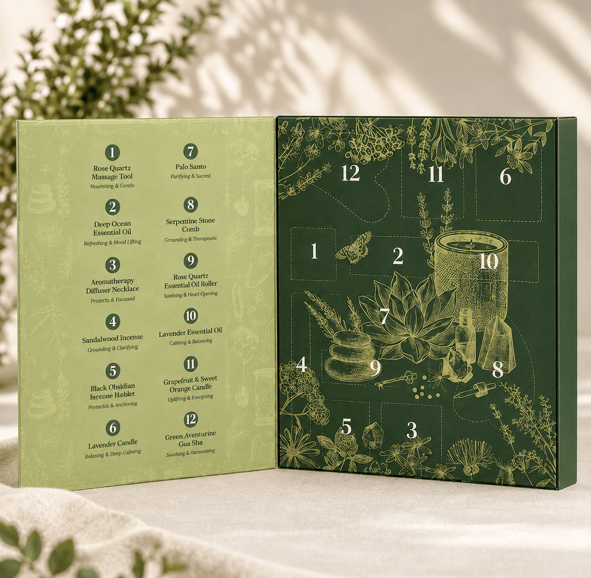 Aromatherapy Calendar: 12 Days of Oils and Candles