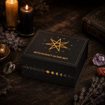 Wiccan Altar Kit- 65-Piece Spell and Ritual Set