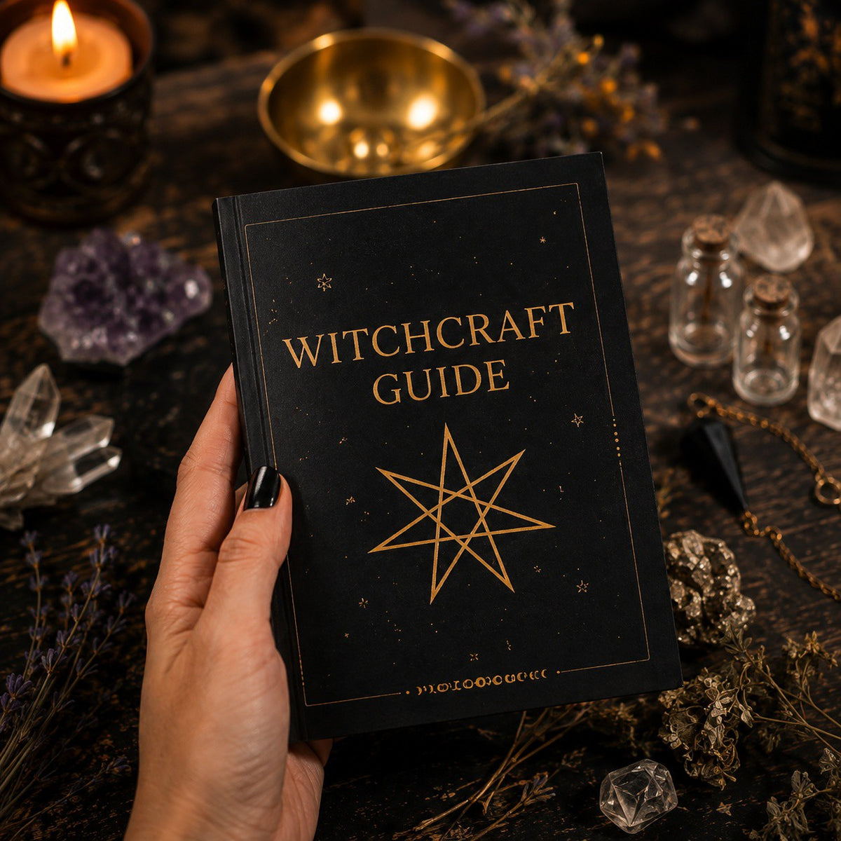 Wiccan Altar Kit- 65-Piece Spell and Ritual Set