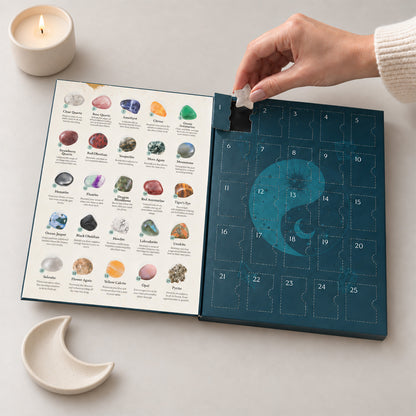 Crystal Advent Calendar + FREE Crystal Card Deck