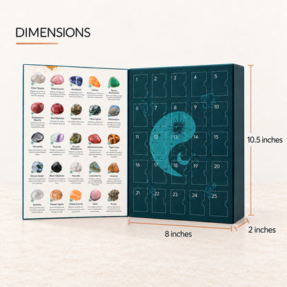 Crystal Advent Calendar + FREE Crystal Card Deck