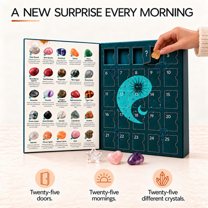 Crystal Advent Calendar + FREE Crystal Card Deck