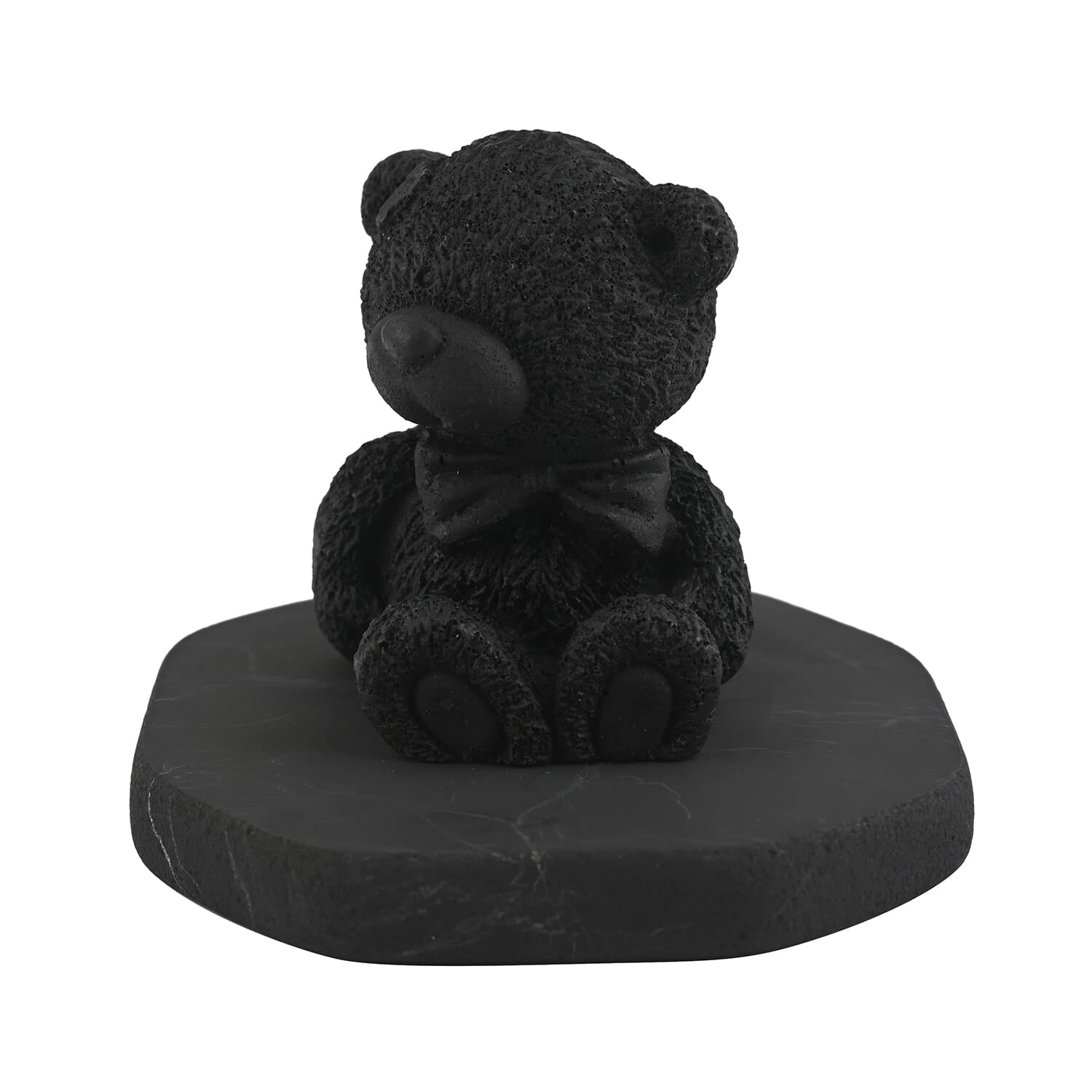 Shungite Teddy Bear Figurine – A Symbol of Protection and Comfort