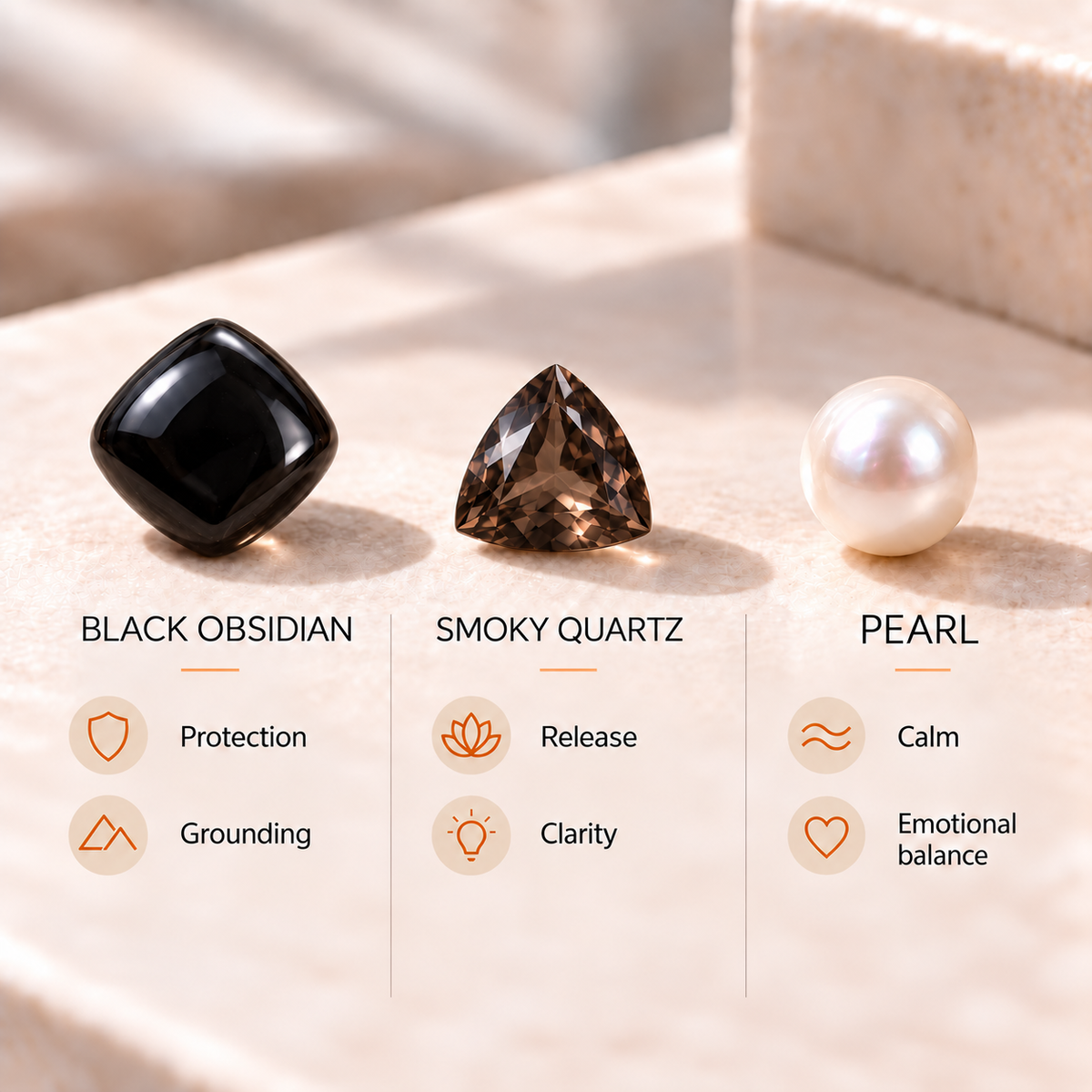 Black Obsidian and  Pearl J-Hook Drop Earrings – Sterling Silver