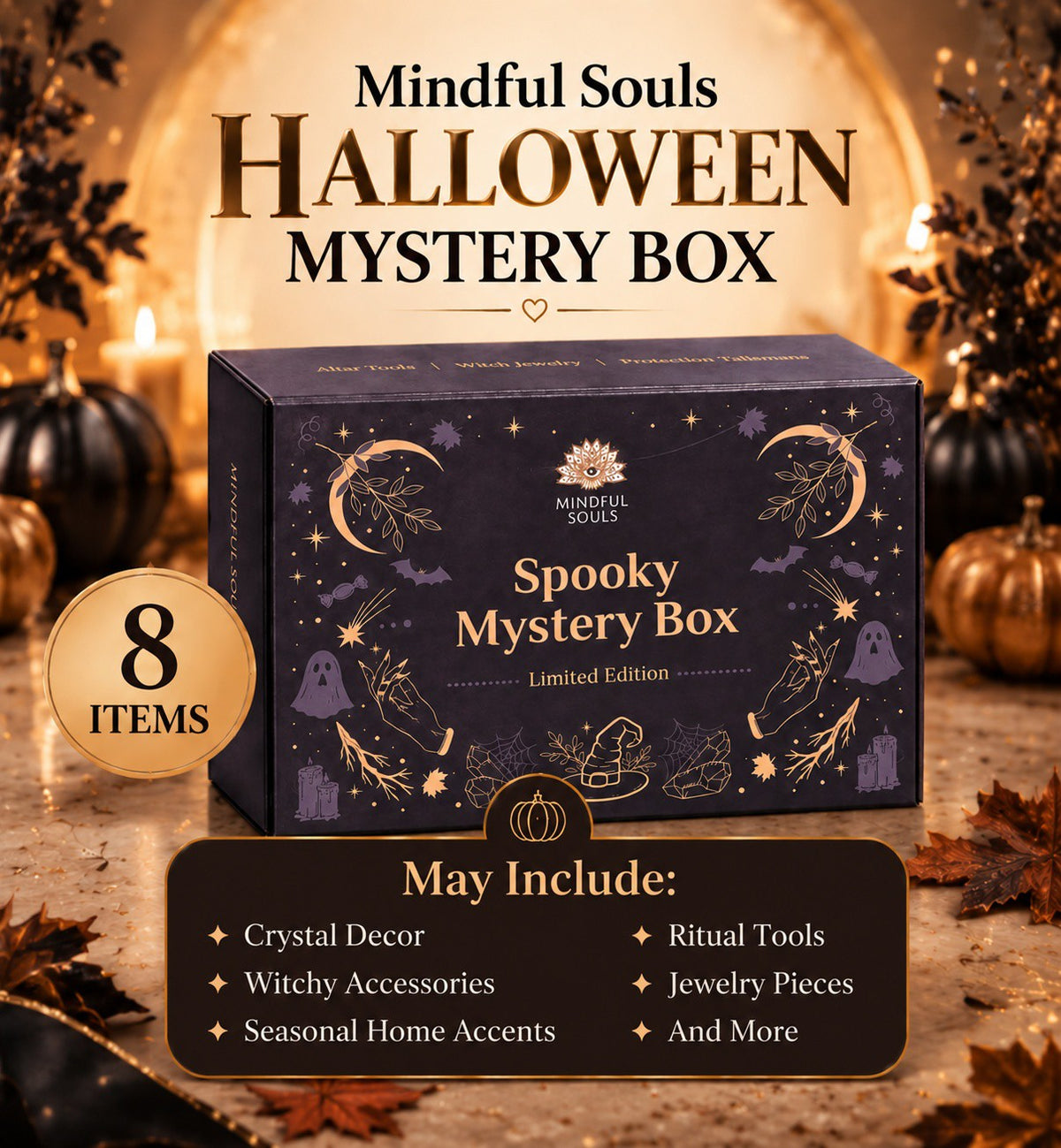Halloween Mystery Box - Spooky Season Spiritual Kit